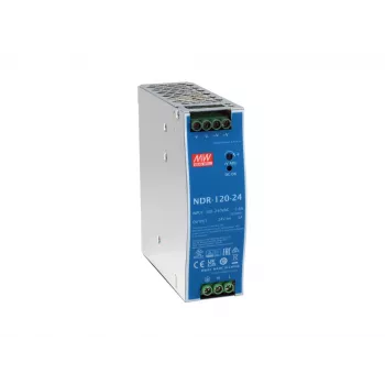 LevelOne 24V DC Industrial Power Supply POW-2442 120W DIN-Rail -20 to +70 ℃