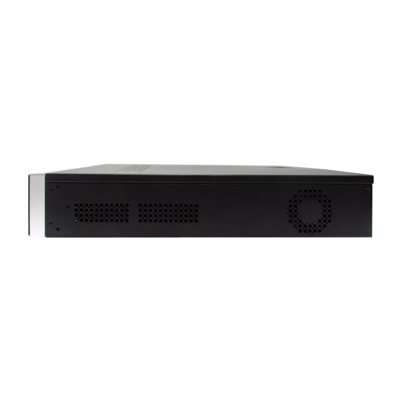 Network Video Recorder LEVELONE NVR-0411 — 32-channel, 4096×2160 max, 10 TB SATA, PoE 16 W/port, 17x RJ-45, USB 2x2