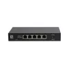 5-Port Unmanaged 2.5G Ethernet Switch LEVELONE GEU-0525 — 5× 2.5G RJ-45, unmanaged, 25 Gbit/s switching, wall-mountable
