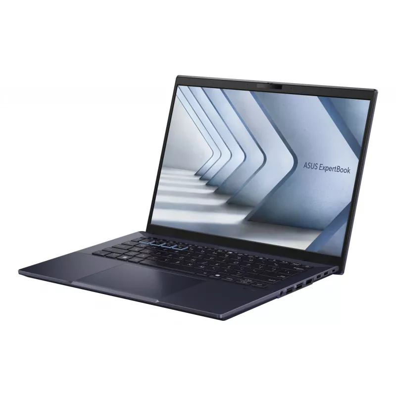 ASUS ExpertBook B5 B5404CMA-Q70103X Intel Core Ultra 7 155U Laptop 35.6 cm (14 inch) WUXGA 32 GB DDR5-SDRAM 1 TB SSD Wi-Fi 6E (802.11ax) Windows 11 Pro German Black