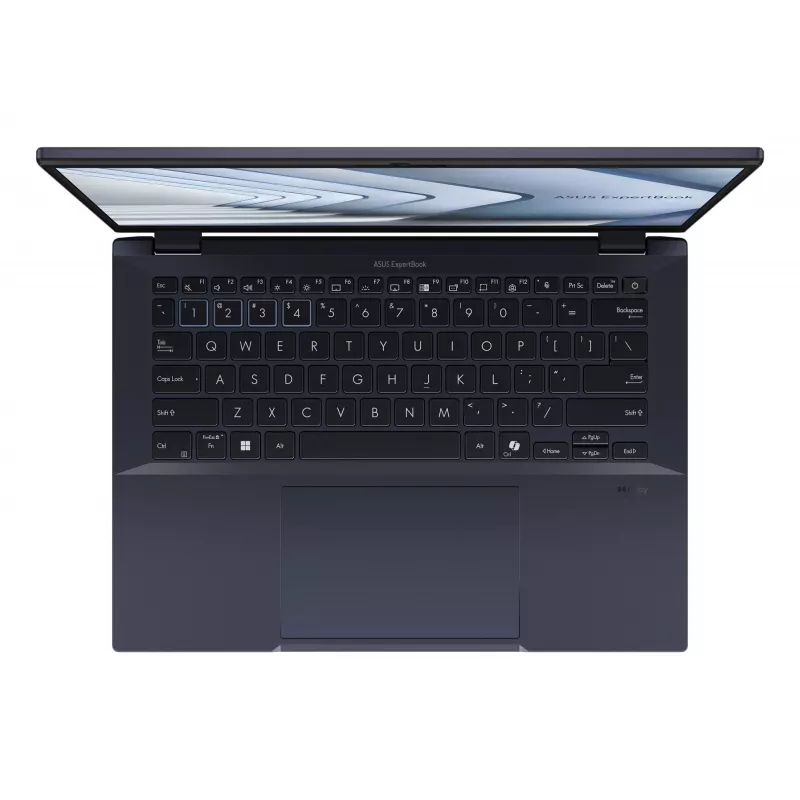 ASUS ExpertBook B5 B5404CMA-Q70103X Intel Core Ultra 7 155U Laptop 35.6 cm (14 inch) WUXGA 32 GB DDR5-SDRAM 1 TB SSD Wi-Fi 6E (802.11ax) Windows 11 Pro German Black