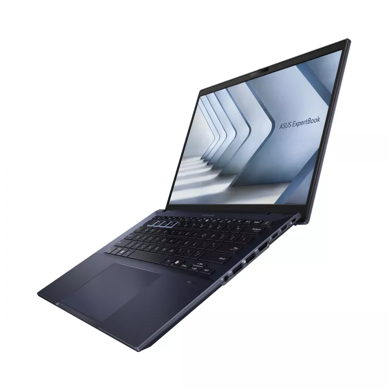 ASUS ExpertBook B5 B5404CMA-Q70103X Intel Core Ultra 7 155U Laptop 35.6 cm (14 inch) WUXGA 32 GB DDR5-SDRAM 1 TB SSD Wi-Fi 6E (802.11ax) Windows 11 Pro German Black