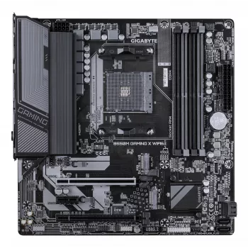 GIGABYTE B550M GAMING X WIFI6 Motherboard - AMD Ryzen 5000 CPUs, 5+3 Phases VRM, up to 3200MHz DDR4, 1xPCIe 4.0 + 1xPCIe 3.0 M.2, Wi-Fi 6, 1GbE LAN, USB 3.2 Gen 1