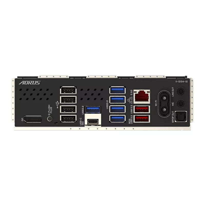 GIGABYTE B850M AORUS ELITE WIFI6E Motherboard - AMD Ryzen 9000 Series CPUs, 12+2+2 Phases Digital VRM, up to 8200MHz DDR5 (OC), 1xPCIe 5.0 + 1xPCIe 4.0 M.2, WIFI 6E, 2.5GbE LAN, USB 3.2 Gen 2