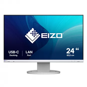 EIZO FlexScan EV2490-WT computer monitor 60.5 cm (23.8 inch) 1920 x 1080 pixels Full HD LCD White