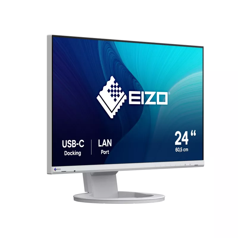 EIZO FlexScan EV2490-WT computer monitor 60.5 cm (23.8 inch) 1920 x 1080 pixels Full HD LCD White