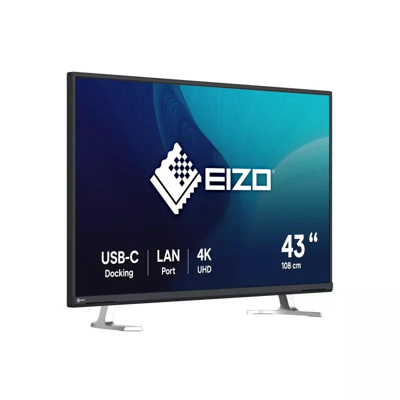 EIZO FlexScan EV4340X-BK computer monitor 108 cm (42.5 inch) 3840 x 2160 pixels 4K Ultra HD LCD Black