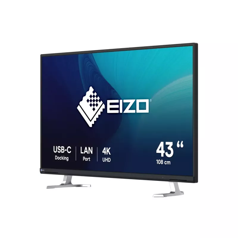 EIZO FlexScan EV4340X-BK computer monitor 108 cm (42.5 inch) 3840 x 2160 pixels 4K Ultra HD LCD Black