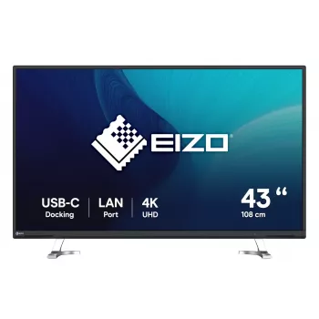 EIZO FlexScan EV4340X-BK computer monitor 108 cm (42.5 inch) 3840 x 2160 pixels 4K Ultra HD LCD Black