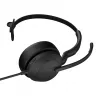 Jabra Evolve2 50 Headset Wired Head-band Office/Call center USB Type-C / USB Type-A Bluetooth Black