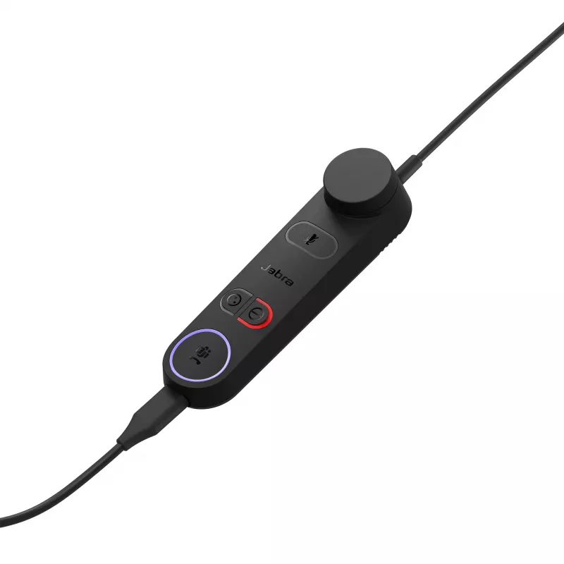 Jabra Engage 50 II - (50 II Link) USB-C/A UC Stereo, Wired, Office/Call center, 152 g, Headset, Black