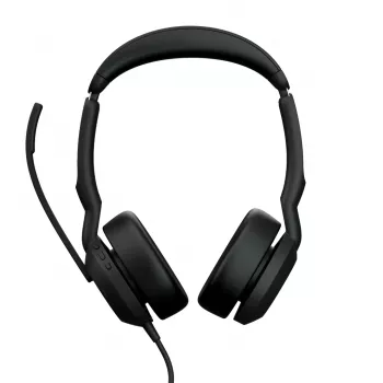 Jabra Evolve2 50 - USB-C/A UC Stereo (without Bluetooth), Wired, 20 - 20000 Hz, Office/Call center, 148.9 g, Headset, Black