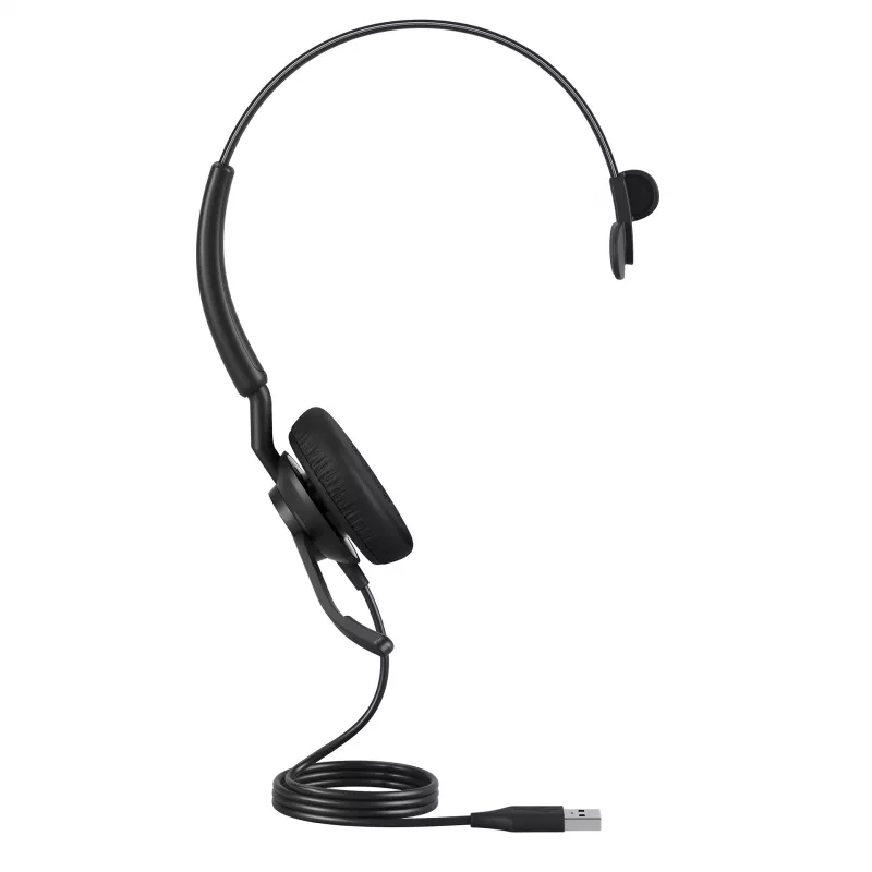 Jabra Engage 40 - (Inline Link) USB-C/A MS Mono, Wired, Office/Call center, 45 g, Headset, Black
