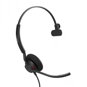 Jabra Engage 40 - (Inline Link) USB-C/A UC Mono, Wired, Office/Call center, 45 g, Headset, Black