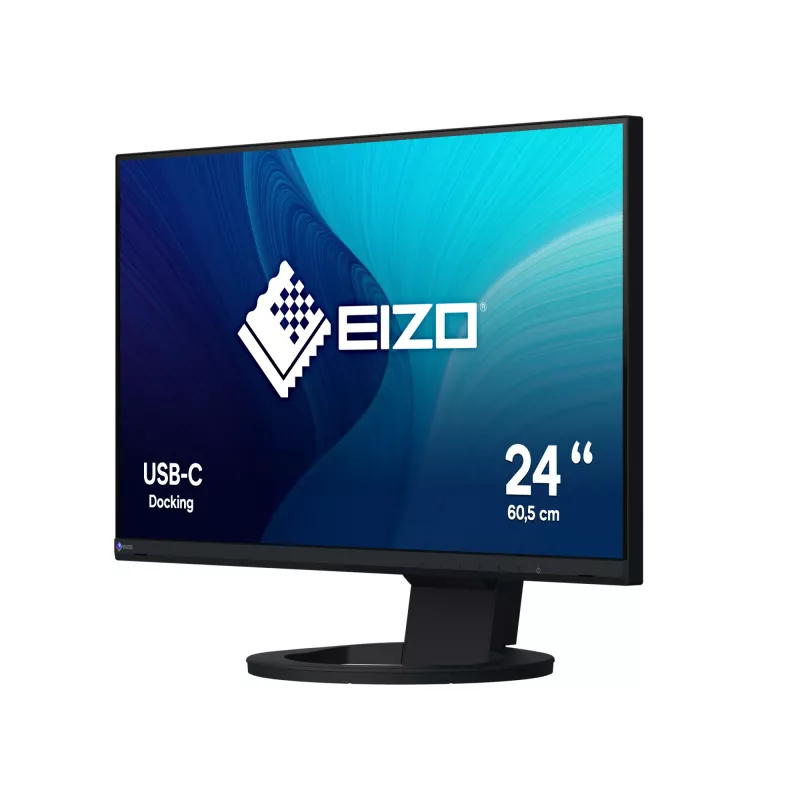 EIZO FlexScan EV2480-BK computer monitor 60.5 cm (23.8 inch) 1920 x 1080 pixels Full HD LCD Black
