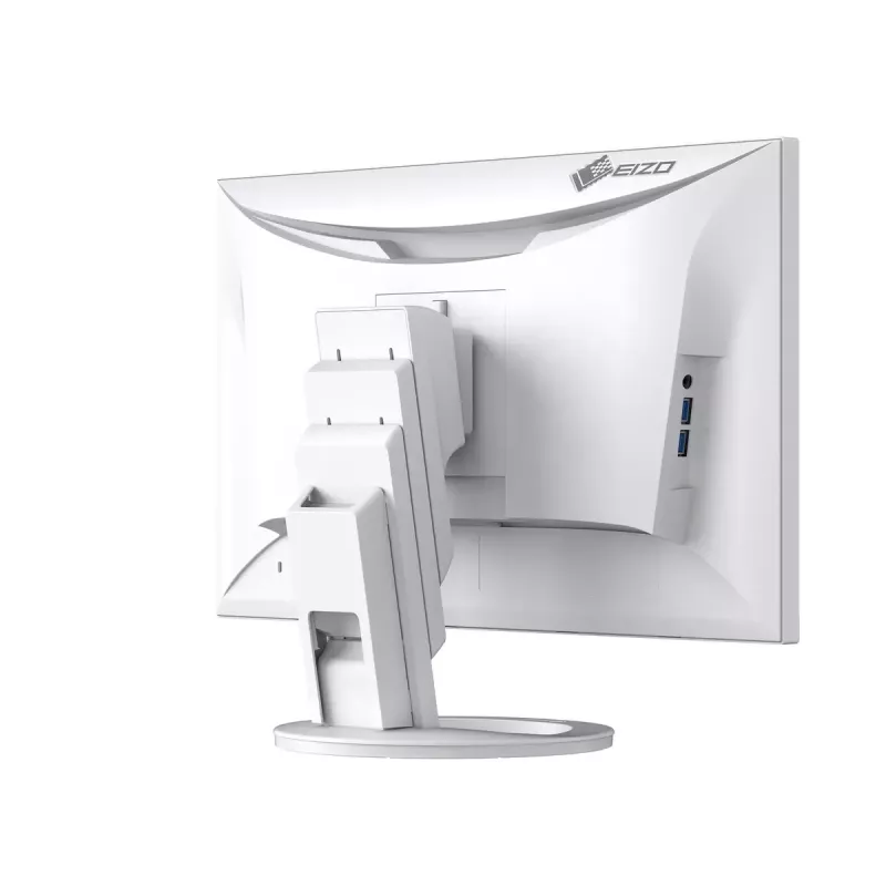 Monitor EIZO EV2480-WT 24 inch IPS LED Full HD 1920x1080, 5 ms, 60 Hz, DVI-D/HDMI/DisplayPort, USB hub, VESA, white