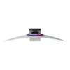Samsung G85SD computer monitor 86.4 cm (34 inch) 3440 x 1440 pixels UltraWide Quad HD OLED Silver