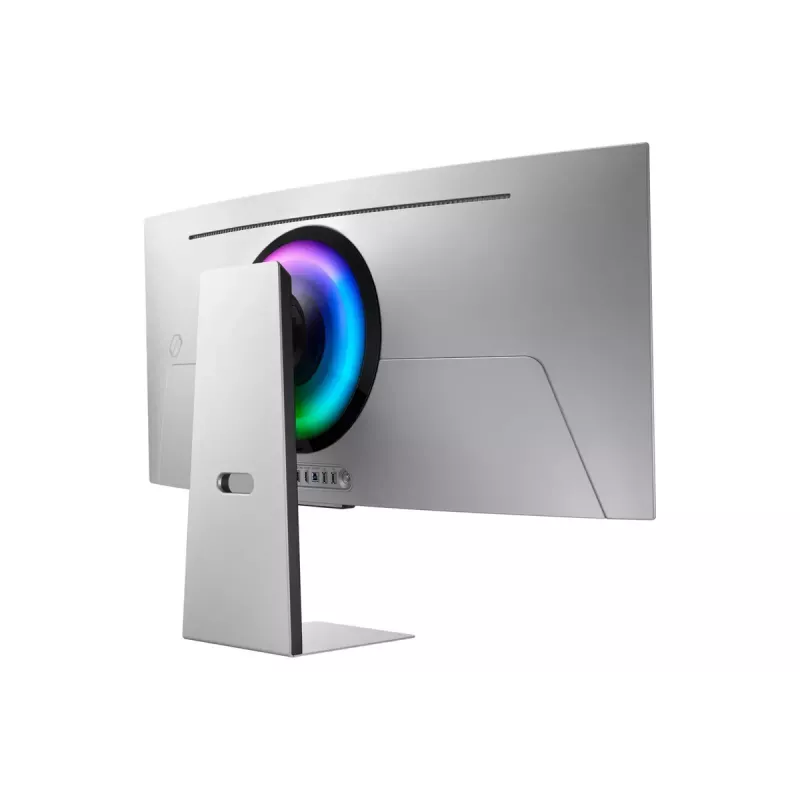 Samsung G85SD computer monitor 86.4 cm (34 inch) 3440 x 1440 pixels UltraWide Quad HD OLED Silver