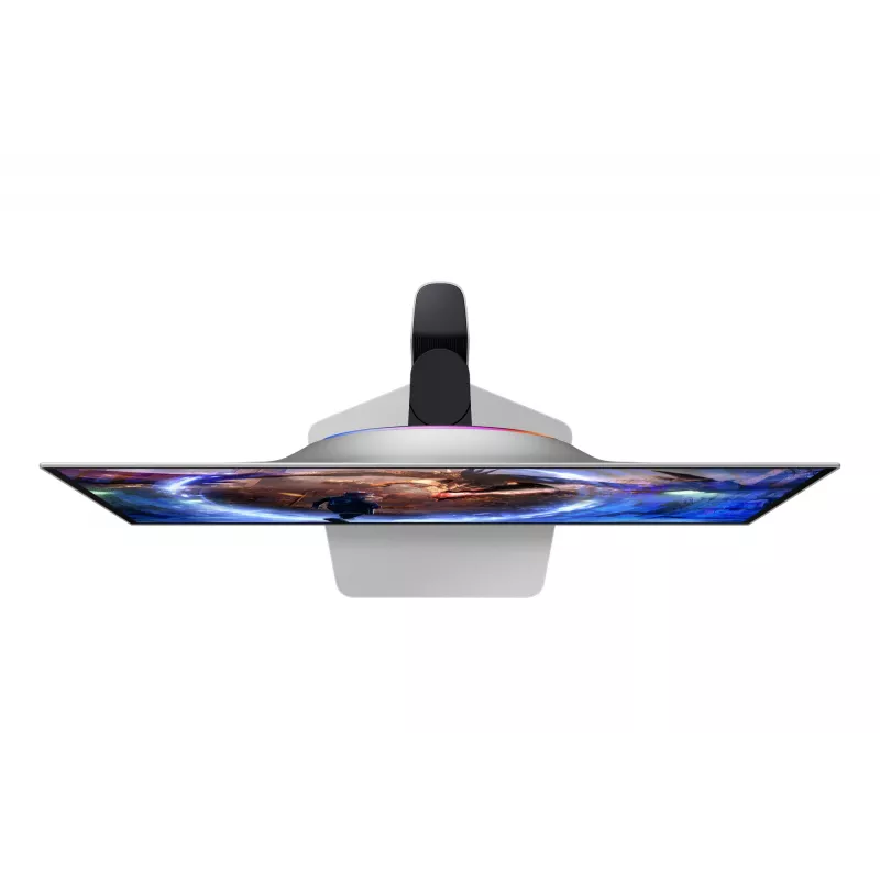 Samsung G60SD computer monitor 68.6 cm (27 inch) 2560 x 1440 pixels Quad HD OLED Silver