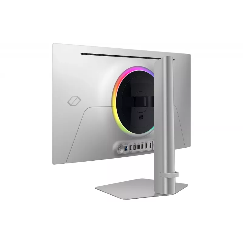 Samsung G60SD computer monitor 68.6 cm (27 inch) 2560 x 1440 pixels Quad HD OLED Silver
