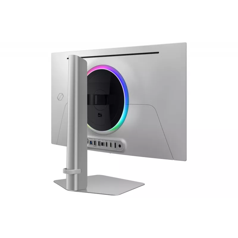 Samsung G60SD computer monitor 68.6 cm (27 inch) 2560 x 1440 pixels Quad HD OLED Silver
