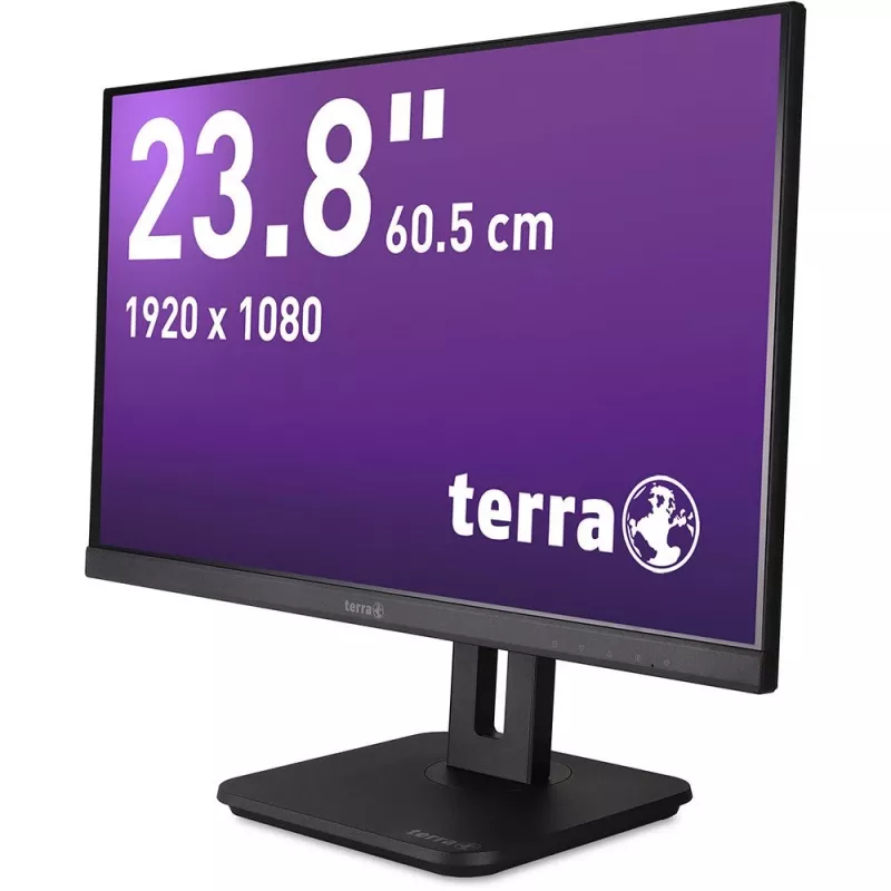 TERRA 3030238 computer monitor 60.5 cm (23.8 inch) 1920 x 1080 pixels Full HD LED Black
