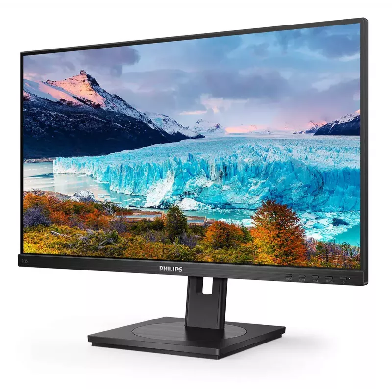 Philips S Line 243S1/00 computer monitor 60.5 cm (23.8 inch) 1920 x 1080 pixels Full HD LCD Black