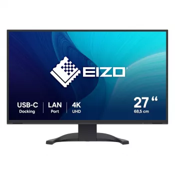EIZO FlexScan EV2740X-BK computer monitor 68.6 cm (27 inch) 3840 x 2160 pixels 4K Ultra HD LCD Black