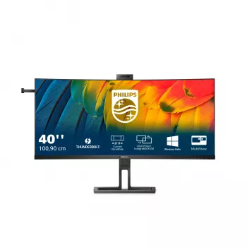 Philips 40B1U6903CH/00 computer monitor 100.8 cm (39.7 inch) 5120 x 2160 pixels 5K Ultra HD LCD Black