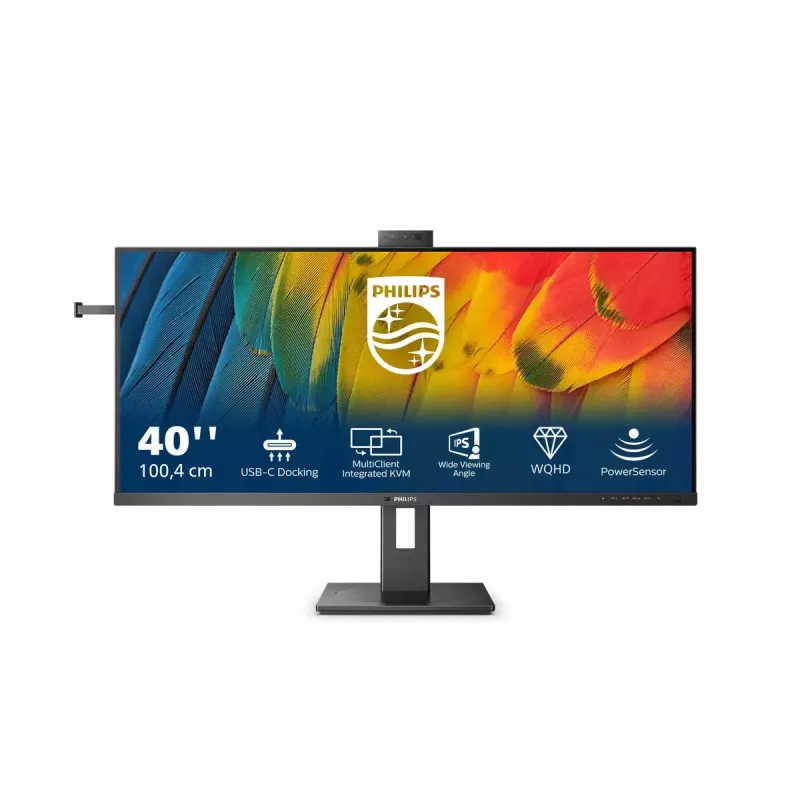 Philips 5000 series 40B1U5601H/00 computer monitor 101.6 cm (40 inch) 3440 x 1440 pixels Wide Quad HD LCD Black
