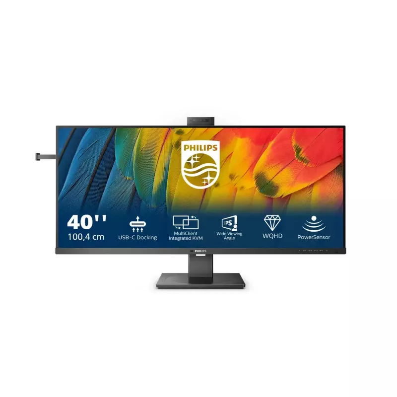 Philips 5000 series 40B1U5601H/00 computer monitor 101.6 cm (40 inch) 3440 x 1440 pixels Wide Quad HD LCD Black