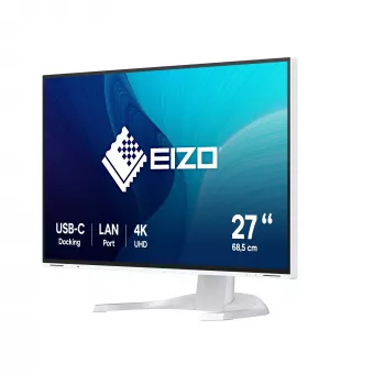 EIZO FlexScan EV2740X-WT computer monitor 68.6 cm (27 inch) 3840 x 2160 pixels 4K Ultra HD LCD White
