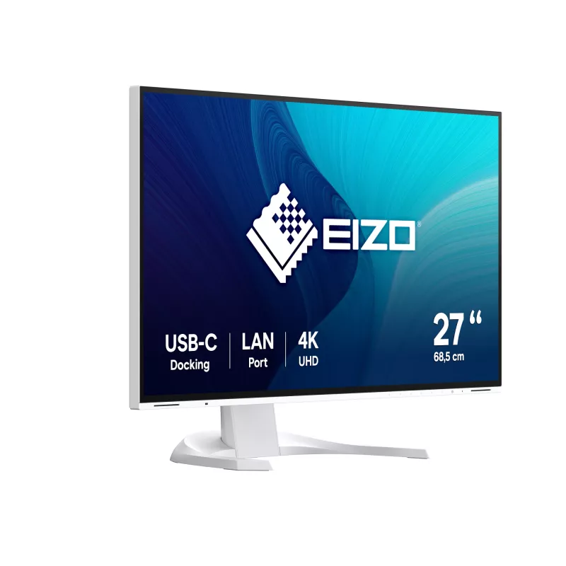 EIZO FlexScan EV2740X-WT computer monitor 68.6 cm (27 inch) 3840 x 2160 pixels 4K Ultra HD LCD White
