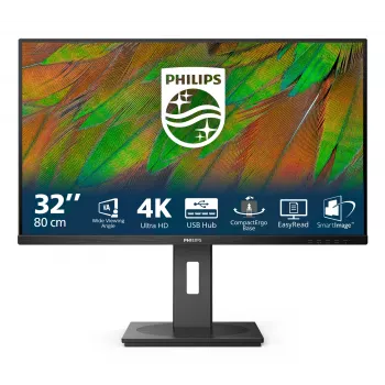 Philips 3000 series 32B1N3800/00 computer monitor 81.3 cm (32 inch) 3840 x 2160 pixels 4K Ultra HD LCD Black