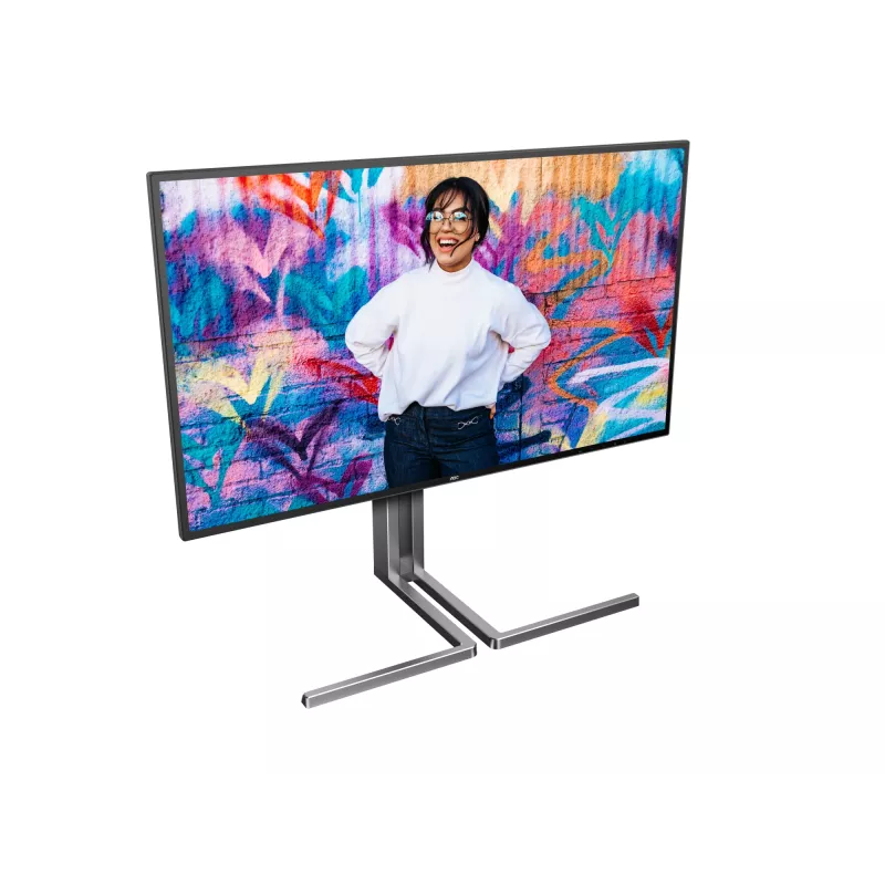 AOC U3 U27U3CV computer monitor 68.6 cm (27 inch) 3840 x 2160 pixels 4K Ultra HD LCD Black