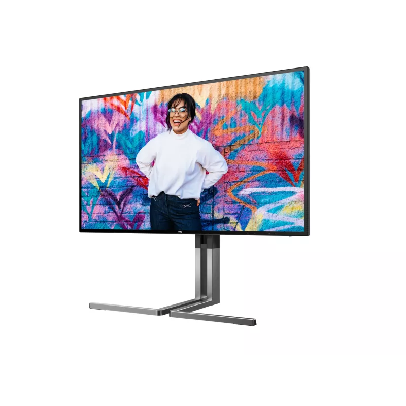AOC U3 U27U3CV computer monitor 68.6 cm (27 inch) 3840 x 2160 pixels 4K Ultra HD LCD Black
