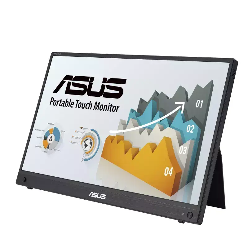 ASUS ZenScreen MB16AMTR computer monitor 39.6 cm (15.6 inch) 1920 x 1080 pixels Full HD LCD Touchscreen Black