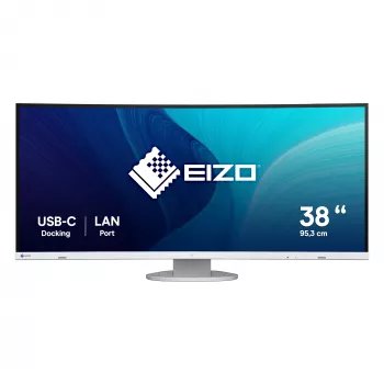 EIZO FlexScan EV3895-WT computer monitor 95.2 cm (37.5 inch) 3840 x 1600 pixels UltraWide Quad HD+ LCD White