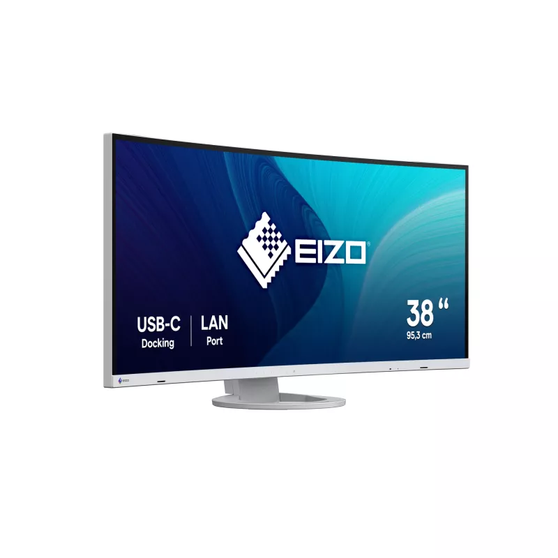 EIZO FlexScan EV3895-WT computer monitor 95.2 cm (37.5 inch) 3840 x 1600 pixels UltraWide Quad HD+ LCD White