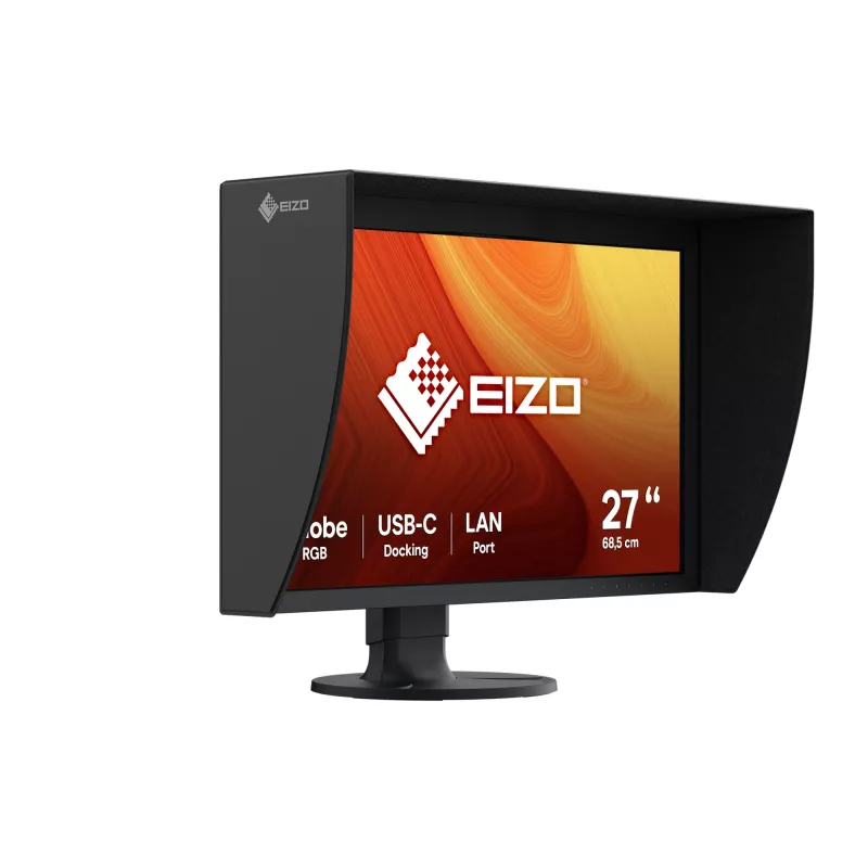 EIZO ColorEdge CG2700S computer monitor 68.6 cm (27 inch) 2560 x 1440 pixels Quad HD LCD Black