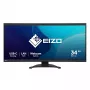 EIZO FlexScan EV3450XC-BK computer monitor 86.6 cm (34.1 inch) 3440 x 1440 pixels UltraWide Quad HD LCD Black