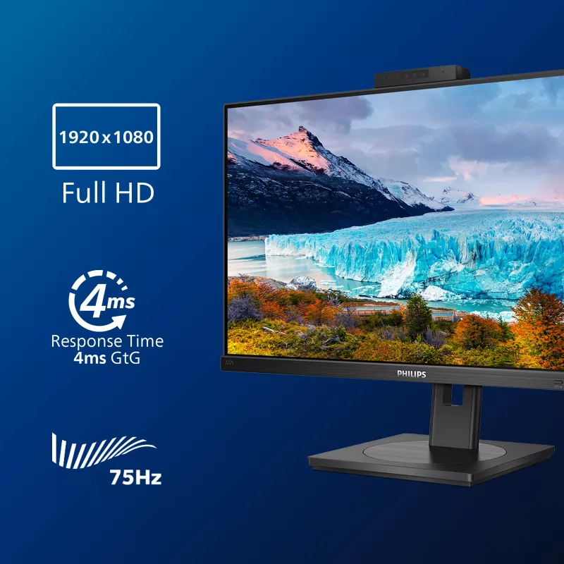 Philips S Line 272S1MH/00 computer monitor 68.6 cm (27 inch) 1920 x 1080 pixels Full HD LED Black