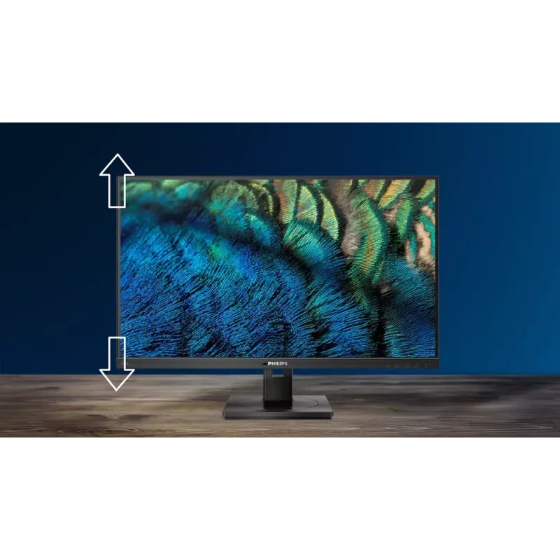 27 inch Full HD LCD monitor Philips 1000 series 27E1N1300AE/00 — 1920×1080, IPS, 100 Hz, USB-C PD 65W, speakers, VESA 100×100