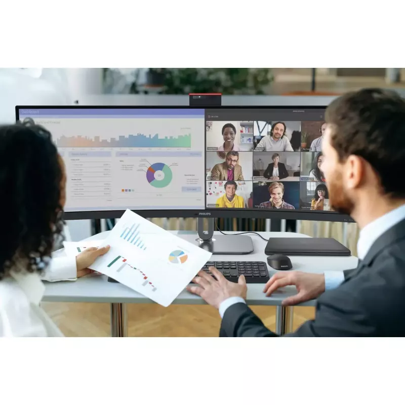 Philips 49B2U6903CH/00 computer monitor 124.5 cm (49 inch) 5120 x 1440 pixels Dual QHD LCD Grey