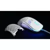 XTRFY M42 ambidextrous gaming mouse — optical sensor, 16,000 DPI, USB Type-A, white, RGB