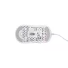 XTRFY M42 ambidextrous gaming mouse — optical sensor, 16,000 DPI, USB Type-A, white, RGB