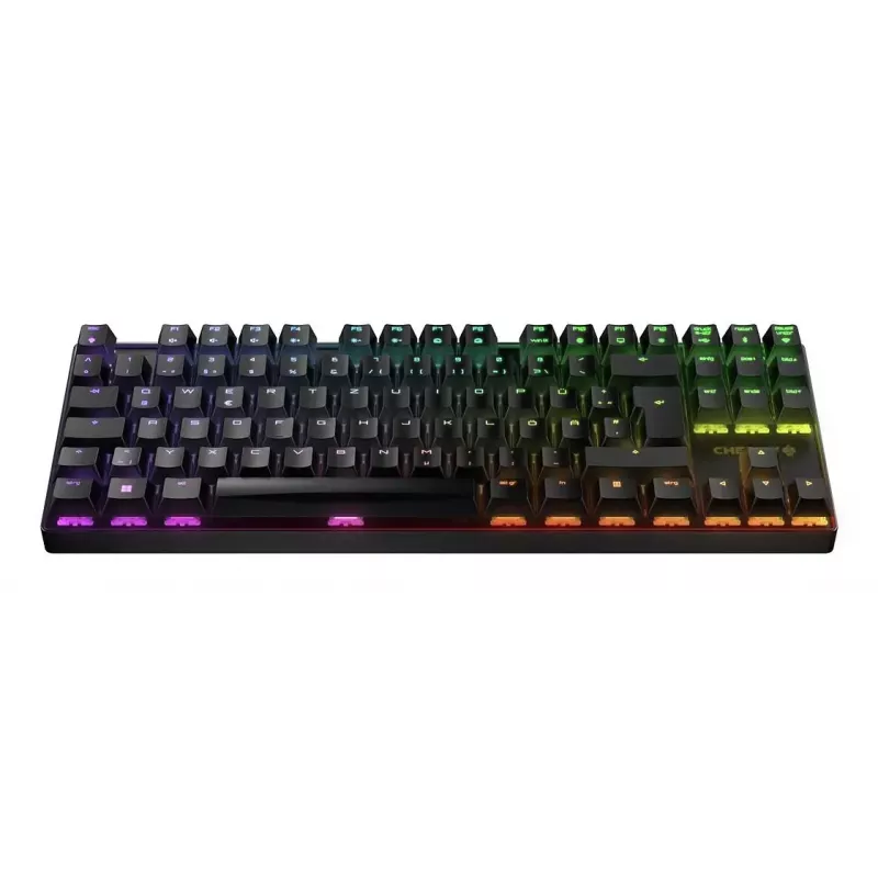 CHERRY MX 8.2 TKL Wireless RGB keyboard Gaming USB + RF Wireless + Bluetooth QWERTZ German Black