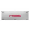 Wired mechanical gaming keyboard Cherry MX 2.0S — Full-size (100%), QWERTZ German layout, RGB backlight, USB, White