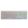 Wired mechanical gaming keyboard Cherry MX 2.0S — Full-size (100%), QWERTZ German layout, RGB backlight, USB, White