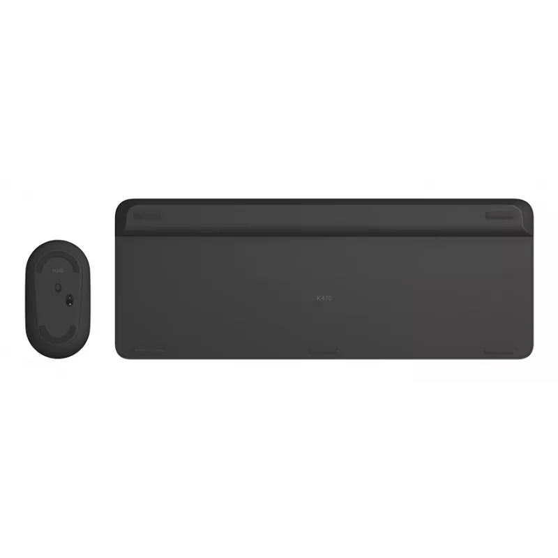 LOGITECH Slim Wireless Keyboard And Mouse Combo Mk470 - Graphite - Azerty French